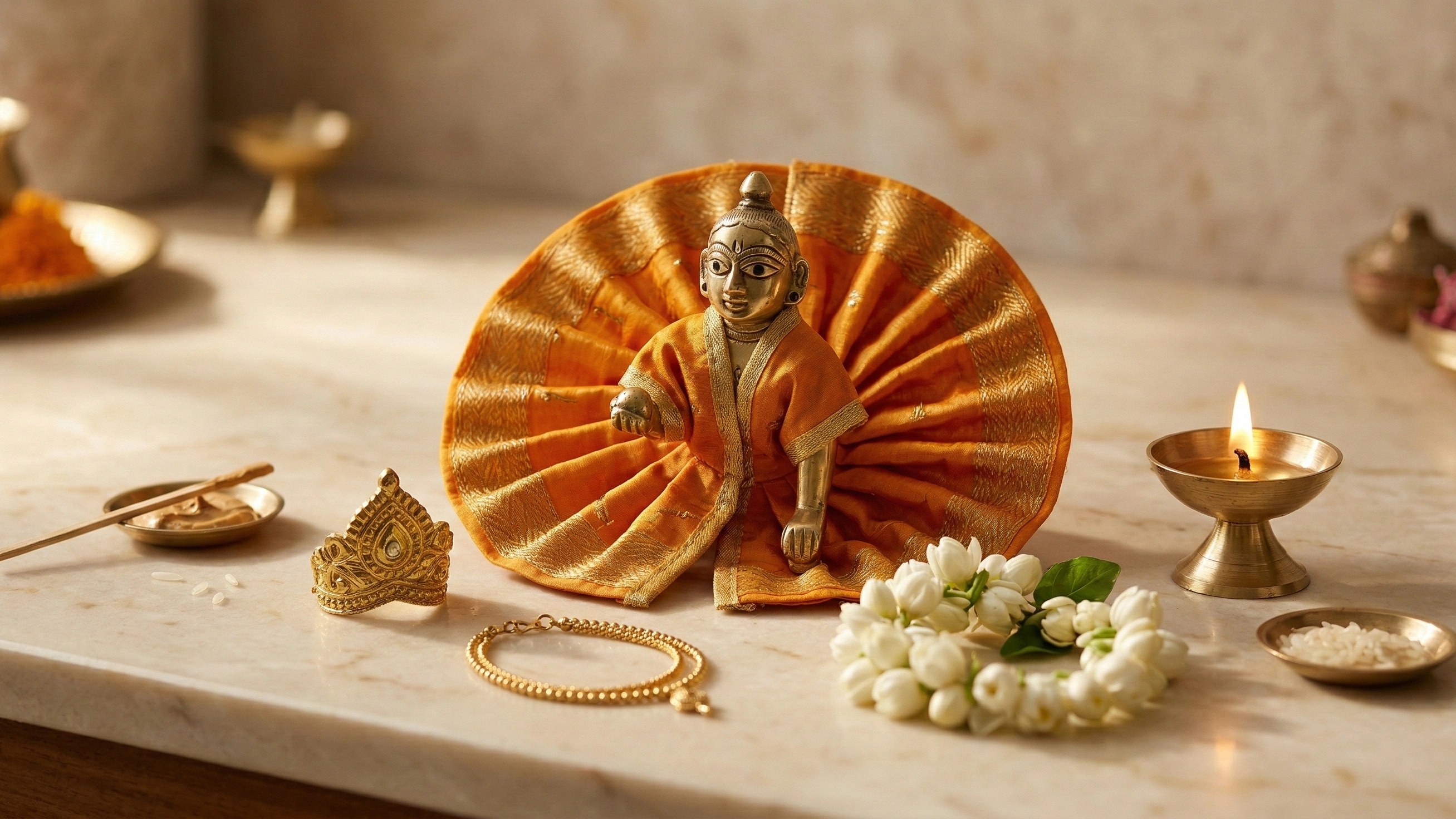 Complete Shringar Guide for Beginners: Dressing Your Laddu Gopal — Gopalji Fashion Laddu Gopal poshak blog