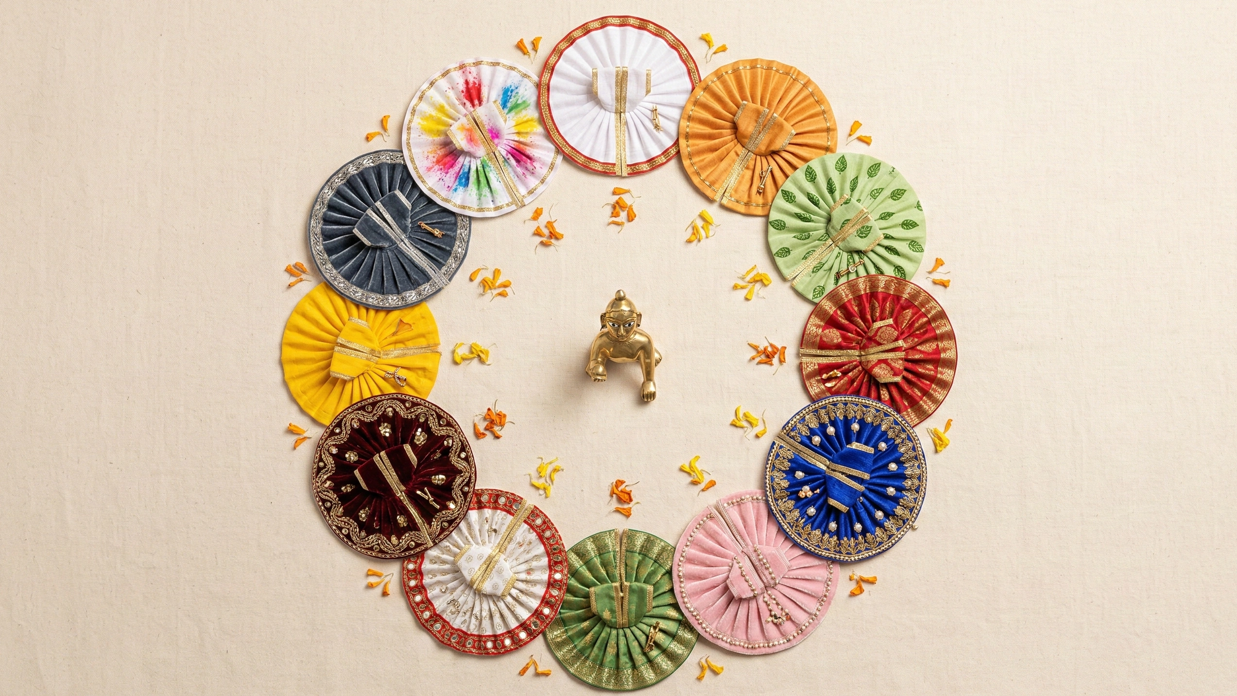 Festival-wise Poshak Guide: A Year of Devotion for Your Laddu Gopal — Gopalji Fashion Laddu Gopal poshak blog