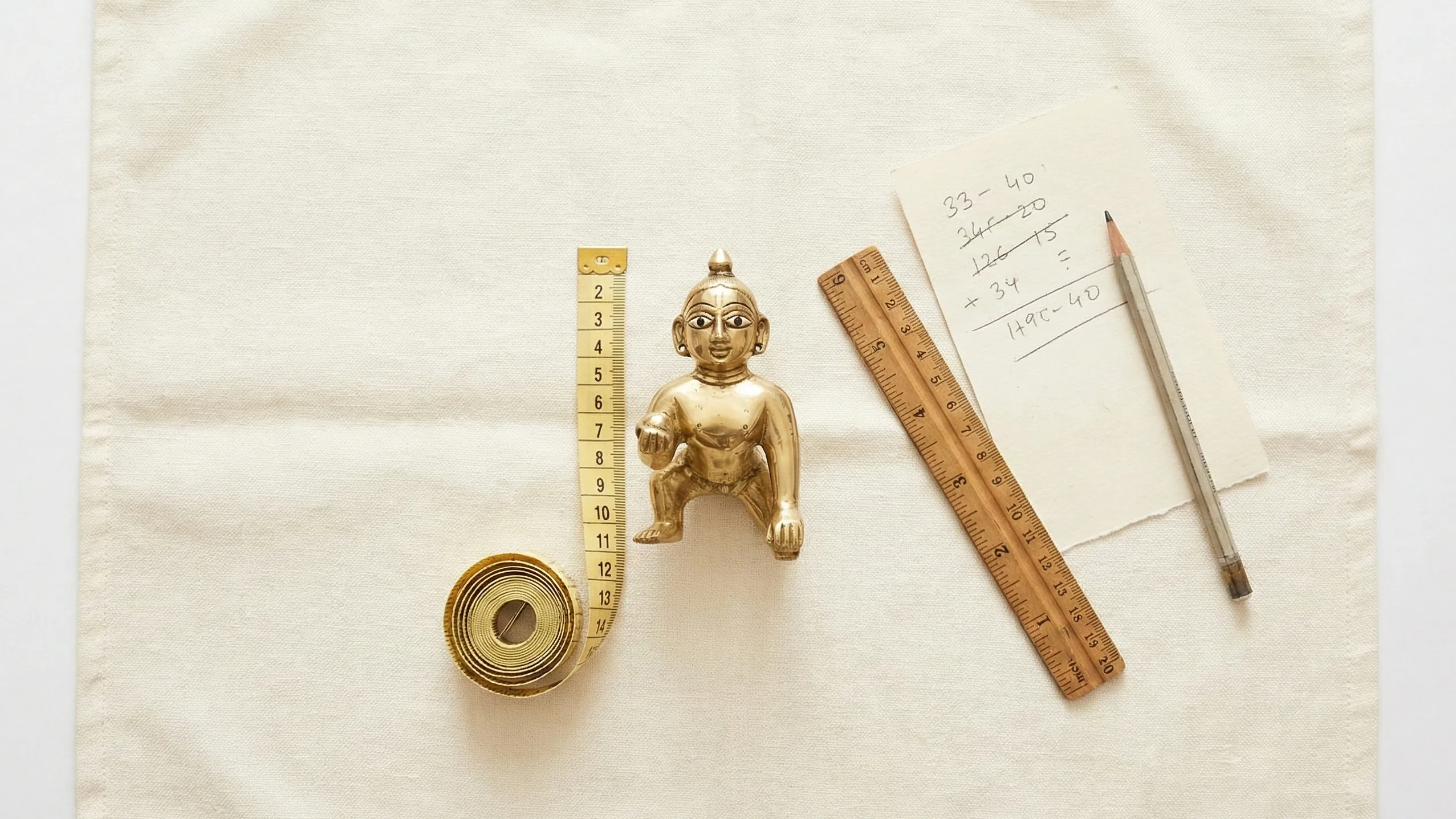 How to Measure Your Laddu Gopal for the Perfect Poshak — Gopalji Fashion Laddu Gopal poshak blog