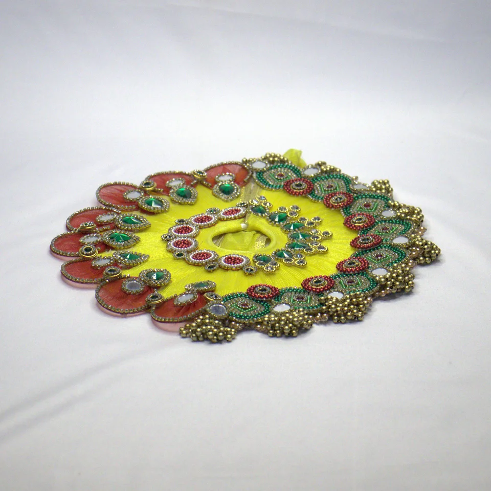 Lemon Net Sequin Shringar - Dress