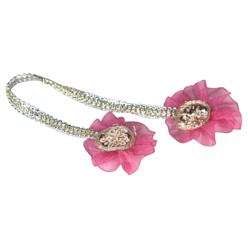 Magenta Net Rhinestone - Patka